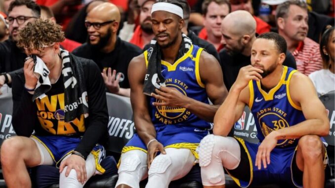 Brandin-Podziemksi-2-Jimmy-Butler-10-and-Stephen-Curry-30-react-on-the-bench-in-the-final-seconds-of-the-second-half-as-the-Golden-State-Warriors-played-the-Houston-Rockets-in-Game-5-of-the-768x432